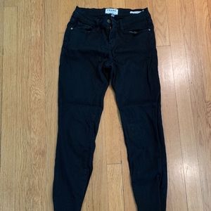 Frame denim black jeans, size 26